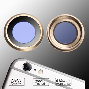 1 шт. объектив задней камеры стеклянный объектив задней камеры для iPhone 6 6s 6 plus 6s plus крышка объектива камеры