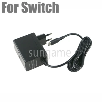 1шт Адаптер Питания Зарядное Устройство Для Nintend Switch NS EU US Plug Обычный 5V-2.4A и Быстрая Зарядка 15V-2.6A