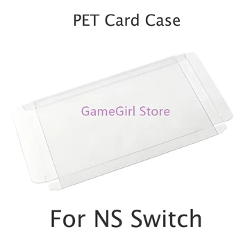1шт для переключателя NS Прозрачный чехол для хранения игровых карточек из ПЭТ-пластика, защитная крышка, защитная коробка для картриджей