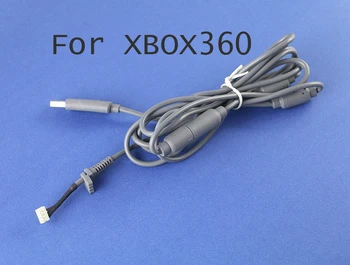1шт Черно-серый 4-контактный проводной интерфейсный кабель контроллера для xbox360 Xbox 360 USB-разъемный кабель-переходник для подводящего шнура