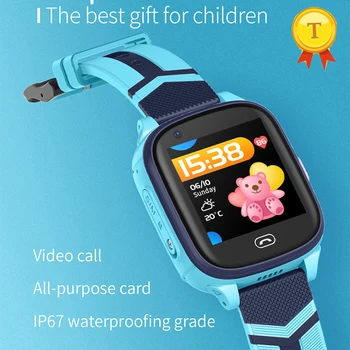 2019 самые продаваемые детские GPS Смарт-Часы для Детей С Поддержкой GPS Сети 4G SOS HD Камера IP67 водонепроницаемые Детские Часы для плавания
