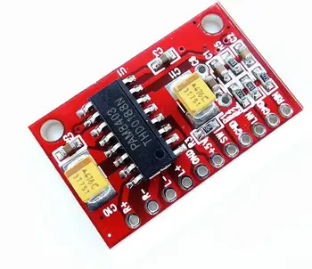 2ШТ Red board PAM8403 супер мини цифровая плата усилителя мощности небольшая плата усилителя мощности высокой мощности 3 Вт двухканальный