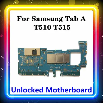 32 ГБ Оригинальная Разблокированная Материнская Плата WIFI/Sim-карты Для Samsung Galaxy Tab A 10.1 T510 T515 Logic Board Версии EU С Android