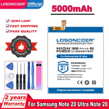 5000 мАч EB-BN985ABY Аккумулятор Для Samsung NOTE 20 Ultra Аккумулятор для мобильного телефона Samsung Note 20 Ultra Note20 Ultra Batteries