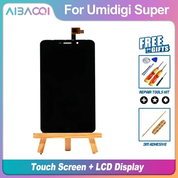 AiBaoQi Новый 5,5-дюймовый сенсорный экран + ЖК-дисплей 1920Х1080 в сборе для замены Umidigi Super Phone