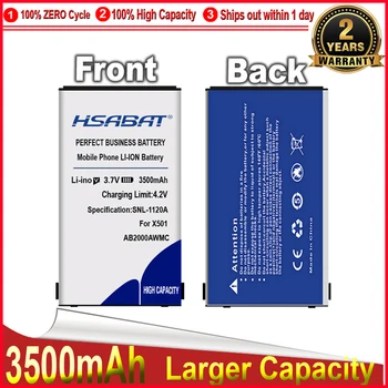 HSABAT AB2000AWMC 3500 мАч для PHILIPS Xenium X501 X513 X523 X130 X623 X3560 X2300 X333 Аккумулятор