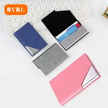 RYRA 2023 Новый Алюминиевый Ящик для хранения Business ID Держатель кредитной карты Мини Чемодан Держатель коробки для банковских карт Чехол для визитных карточек