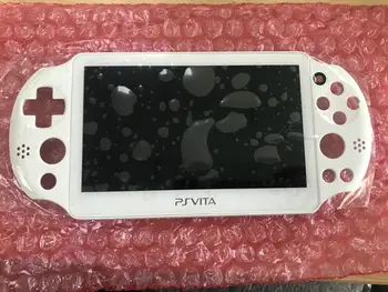 Бесплатная доставка OLED ЖК-дисплей с Рамкой для PS VITA PSVITA PCH-2000 PSV 2000 черный белый цвет