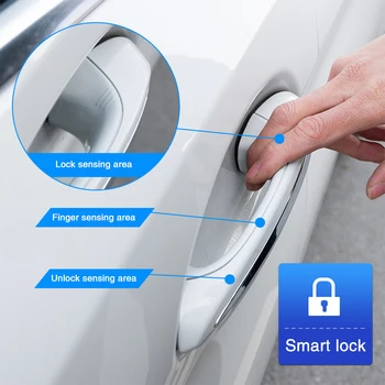 Дверная ручка автомобиля для BMW G30 интеллектуальная дистанционная система разблокировки без ключа и отпечатков пальцев система входа центральный замок наружный дверной замок boel