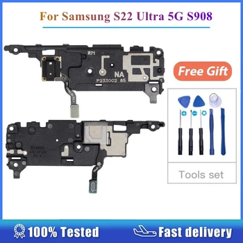 Для Samsung Galaxy S22 Ultra 5G S908 Крышка антенны с датчиком приближения Гибкий кабель Замена запасных частей