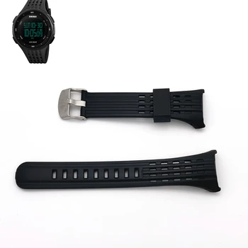 Для Skmei 1219 Пластиковый браслет Регулируемый Сменный Ремешок для часов Аксессуары для спортивных часов