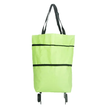 Заводские оптовые портативные сумки для покупок Spot оптовые сумки для покупок Бытовая складная ручная тележка сумки для покупок на колесиках