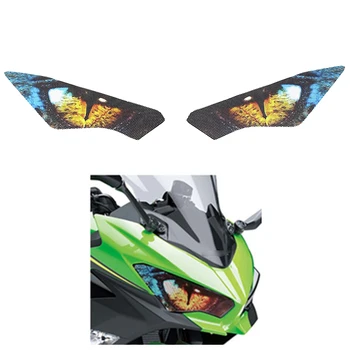 Защитная наклейка для фар мотоцикла, наклейка для глаз, наклейка для тела Kawasaki Ninja 250 Ninja 400 2018-2019 A