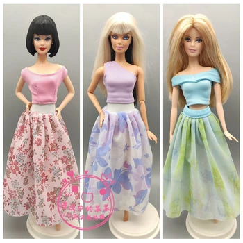 Мода 30 см кукольная одежда Модный стиль модная юбка костюм вечерние кукольная Одежда Для 1/6 kurhn FR Xinyi Кукла Детские Игрушки Подарок Для девочек