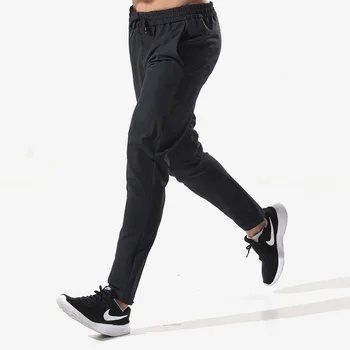 Мужские спортивные штаны для бега Лето-осень 2023 с карманом для бега в спортзал, быстросохнущие дышащие баскетбольные тренировочные