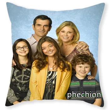 Наволочки Phechion Modern Family с 3D-принтом, наволочки на квадратную подушку с застежкой-молнией C143
