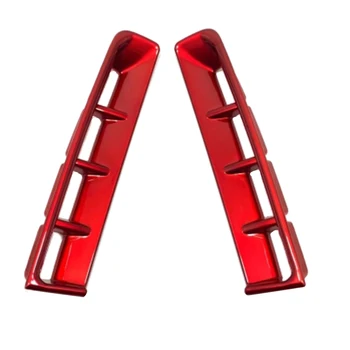 Наклейка для отделки крышки передней противотуманной фары автомобиля Carnival KA4 2021 2022 Красный