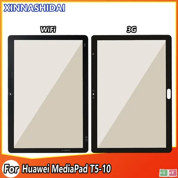 НОВЫЙ Сенсорный для Huawei MediaPad T5 L09 AGS2-W09 Сенсорный Экран Переднее Стекло Внешний Стеклянный Объектив AGS2-L03 AGS2-W19 Замена панели