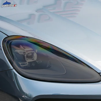 Оттенок Фар Автомобиля Черная Защитная Пленка Заднего Фонаря Прозрачная Наклейка Из ТПУ Для Porsche Cayenne 2019 2020 2011-On 958 Аксессуары