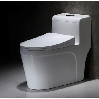 Плоский Сливной Унитаз Дезодорант Немой Унитаз Smart Clean Glaze Туалет