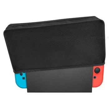 Пылезащитный чехол Пылезащитный чехол Водонепроницаемый защитный чехол Совместимый Nintendo Switch и OLED Игровая консоль Сетчатая пробка Против царапин