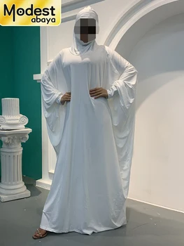 Скромная Абая Женская Мусульманка Рамадан Молитвенный Хиджаб Платье Турция Кафтан Исламская Одежда Мусульманин Для Женщин Макси Халат Кафтан Vestidos
