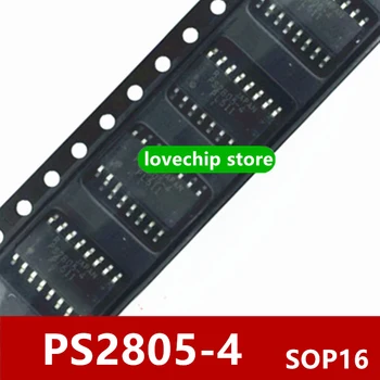 Совершенно новая оригинальная четырехпозиционная оптрона PS2805 PS2805C-4 SOP16 SMD.