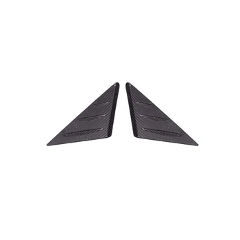 Треугольная Накладка Передней Двери с Оконной Стойкой для 8 Серий G14 G15 G16 2019-2022 Аксессуары Из Сухого Углеродного Волокна