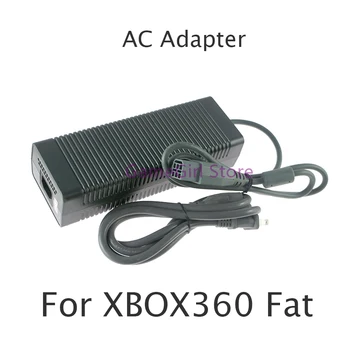 Штепсельная вилка ЕС США Адаптер переменного тока Источник питания Зарядное устройство для игровой консоли XBOX360 Xbox 360 Fat