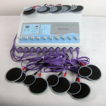 Электронный Акупунктурный Массажер с инфракрасным нагревом для похудения тела EMS, Сжигающий жир, Массажер для растяжения поясничных мышц